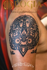 tatuaje logia barcelona tattoo gustavo lesmes maori